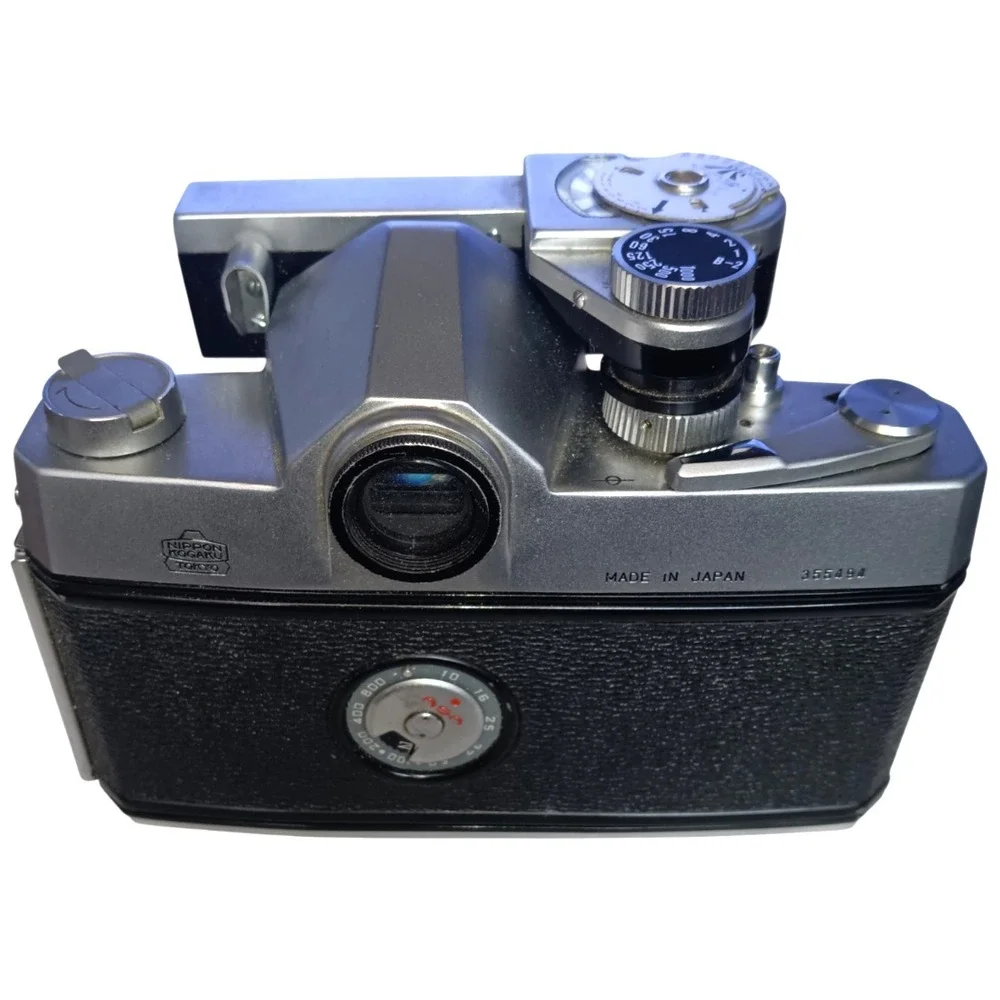 Nikon Nikkorex F Camera Mod.1 Selenium Camera Body, with Leather‎ Cover
